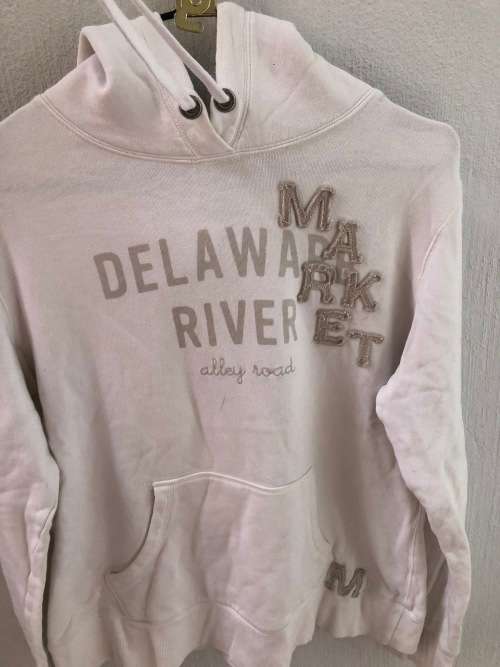 White Hoodie by H and M (Large)