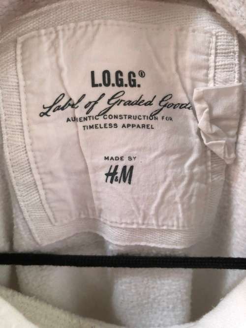 White Hoodie by H and M (Large)
