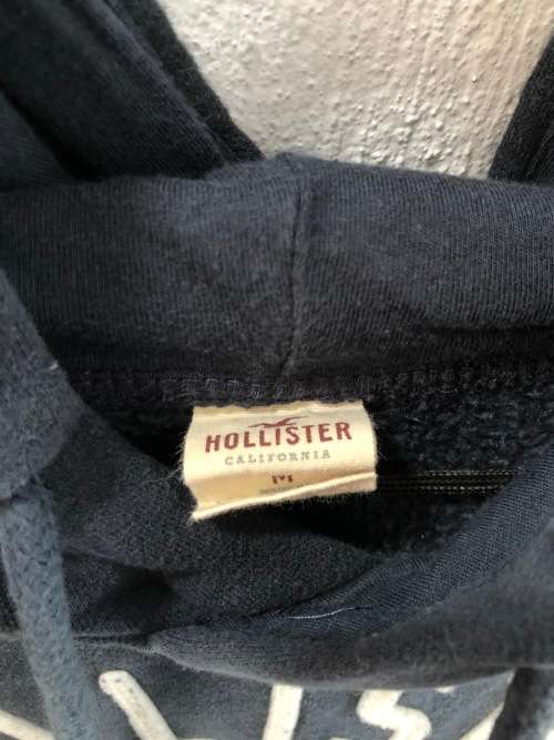 Navy Hollister Hoodie (Medium / Large)