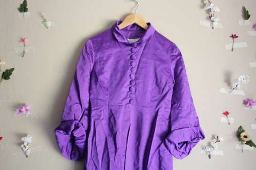 Vintage Purple Jacket (Freddie Mercury Vibes) Medium / Large