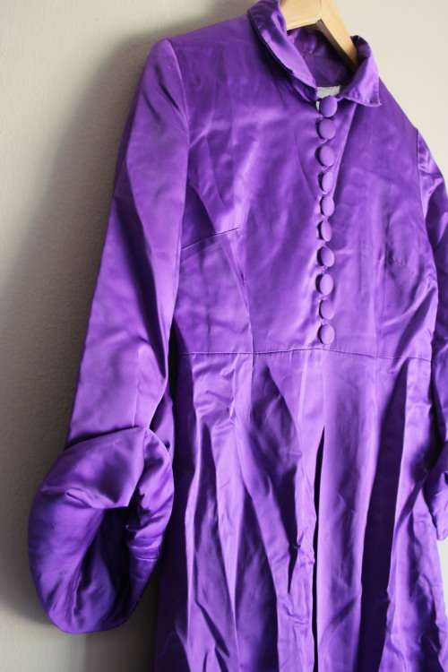 Vintage Purple Jacket (Freddie Mercury Vibes) Medium / Large