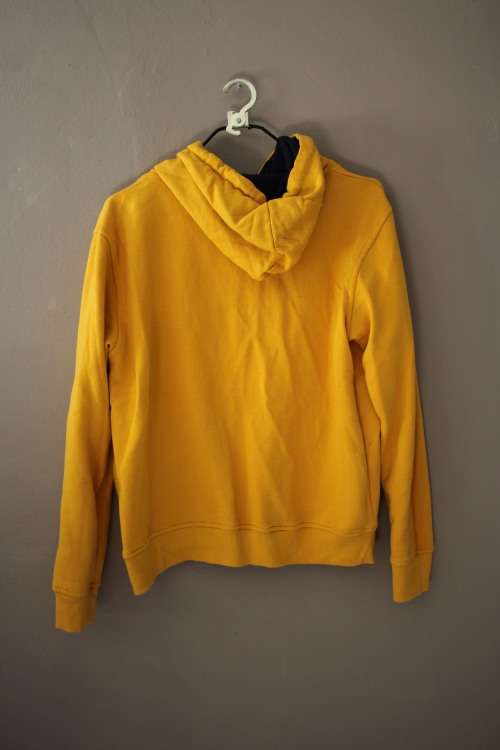 Mustard and Navy Sweatshirt (Medium / Large)