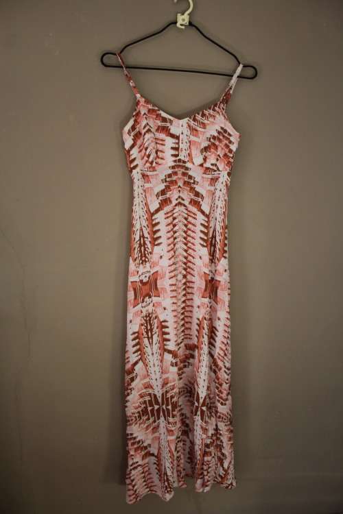 Y2K Super Cute Full Length Dress (XS)