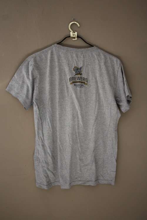 Grey `Sausage Race` T Shirt (Large / XL)