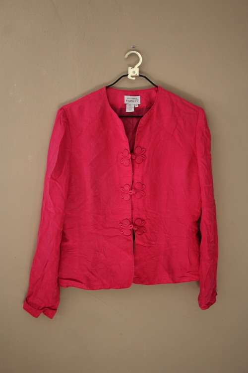 Vintage 100% Silk Top (Size 10)