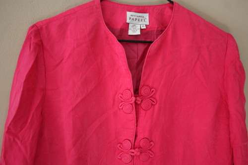 Vintage 100% Silk Top (Size 10)