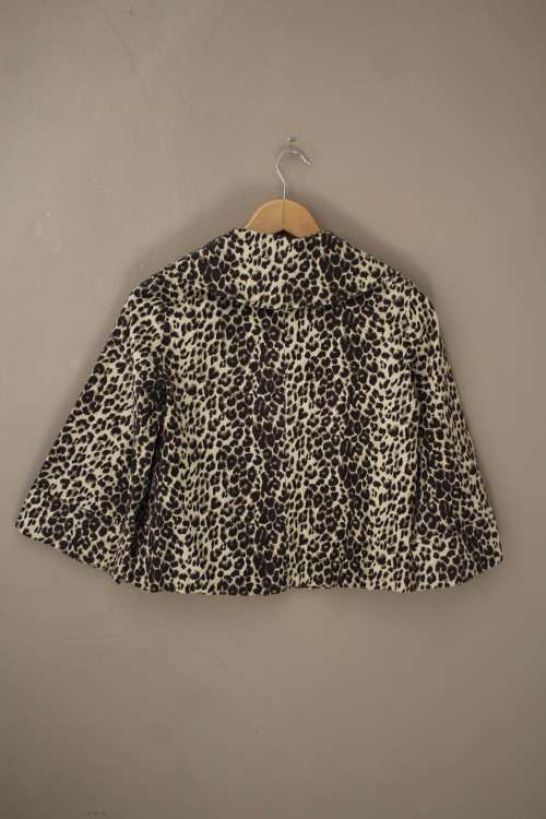 Animal Print Vintage Jacket (XS)