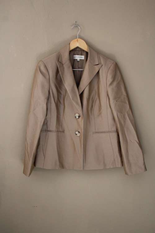 Vintage Gold Hued Jacket (Size 12)