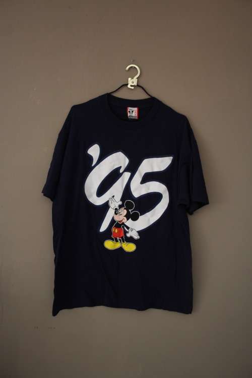 Navy `Mickey Mouse` Shirt (XL / 2XL)