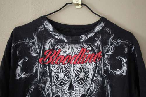 Black T Shirt by Tattoo Clothing (XL)