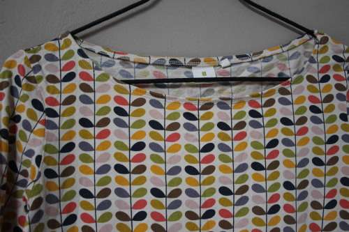 Retro Print Cute Top (Large)