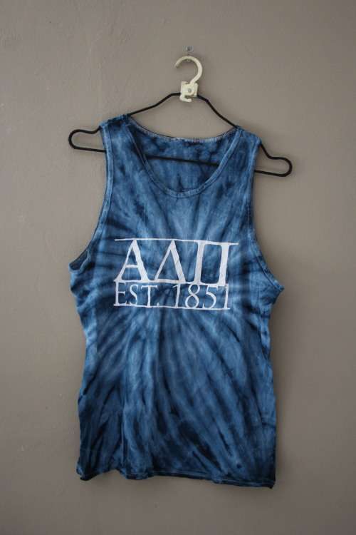 Blue Tie Dye Vest (Medium)