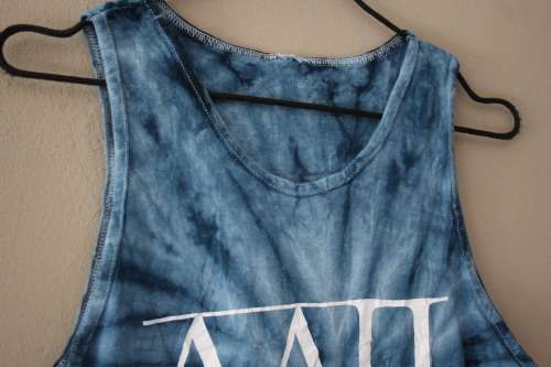 Blue Tie Dye Vest (Medium)