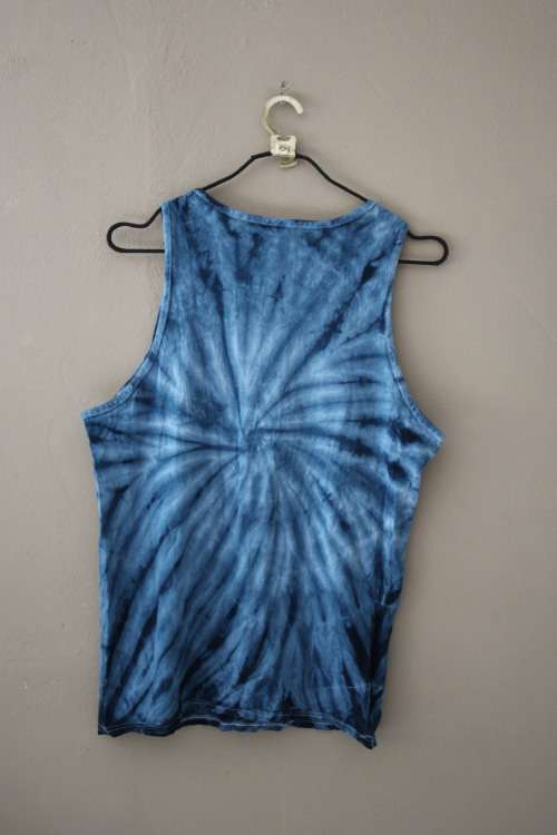 Blue Tie Dye Vest (Medium)
