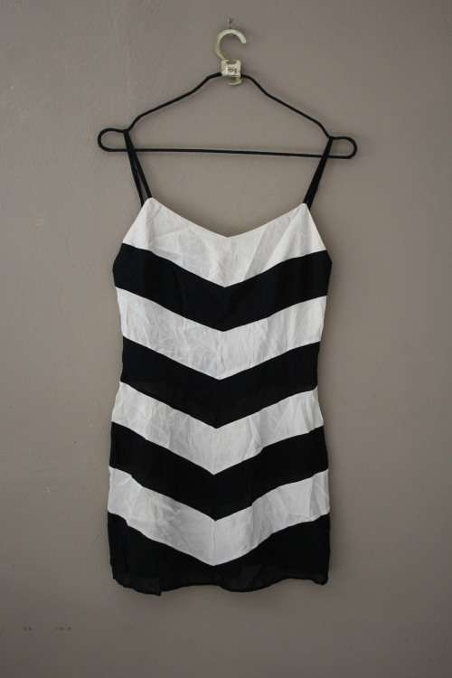 Vintage Black and White Top (Small)