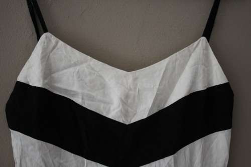 Vintage Black and White Top (Small)
