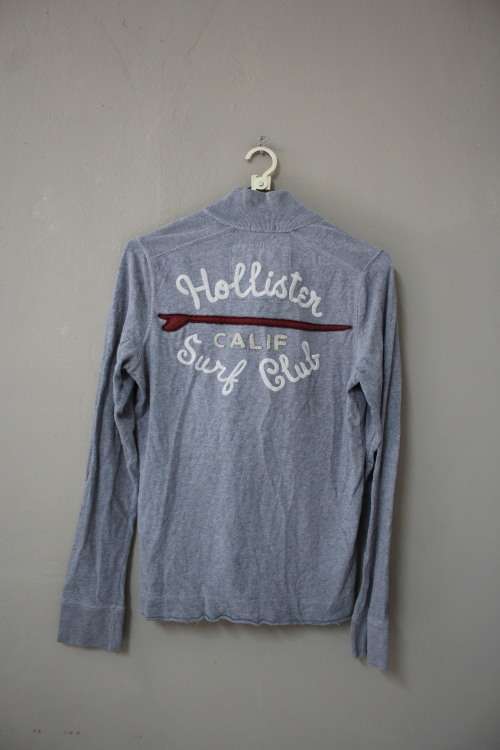 Grey Hollister Sweat Top (Small)