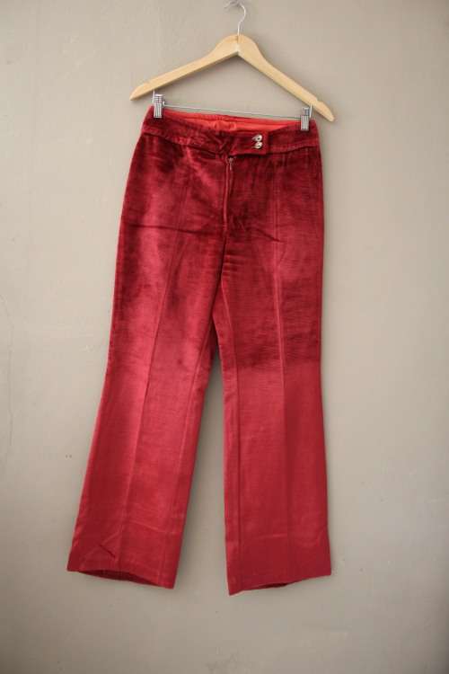 Vintage Velvet Pants (Small / medium)