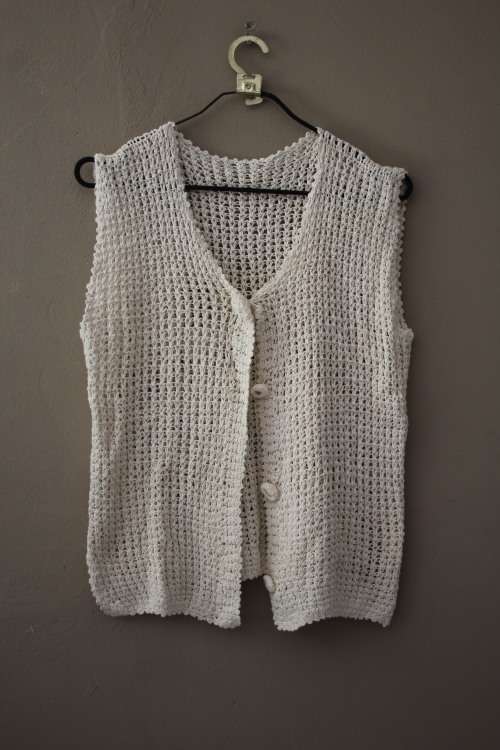Vintage Crochet Top (Large / XL)