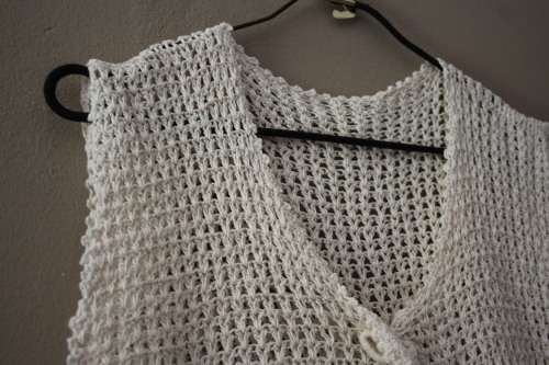 Vintage Crochet Top (Large / XL)