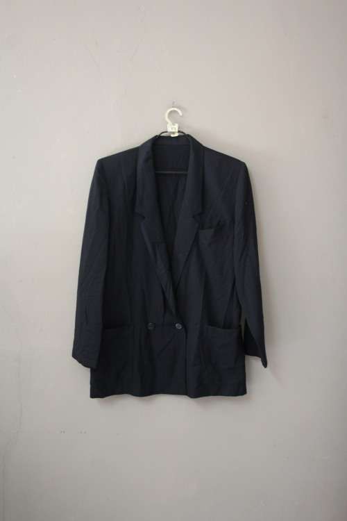 Vintage Black Jacket (Size 14)
