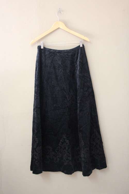 Gorgeous Vintage Laura Ashley Velvet Skirt (Size 12)