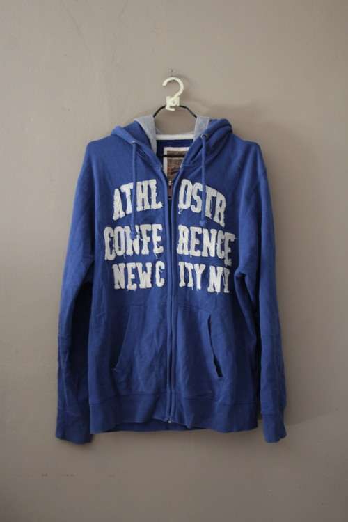 Mens Blue Hoodie (XL)