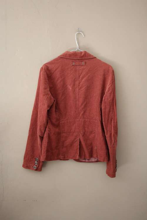 Vintage Dusty Red Corduroy Jacket (Small / Medium)