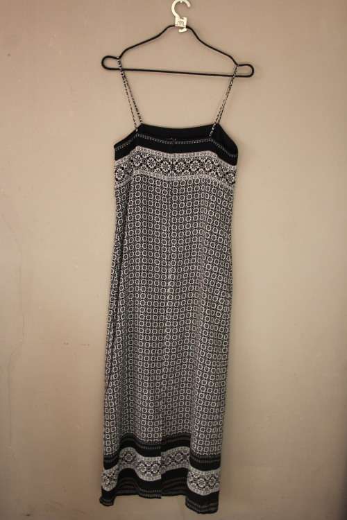 Vintage Black and White 90`s Dress by Woolworths (Size 12)