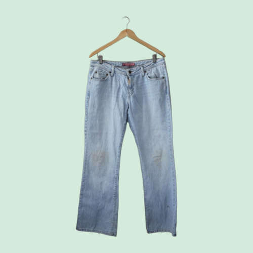 Vintage Light Blue Levi 518`s (Size 12 to 14 - see description)