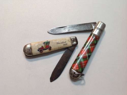 Vintage collection pocket knives. Job lot