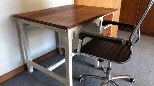 Solid wooden desk and chair -  Collection Only Pretoria East