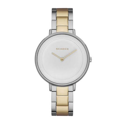 Skagen Ladies SKW2339 Two-Tone Stainless Steel Bracelet Watch