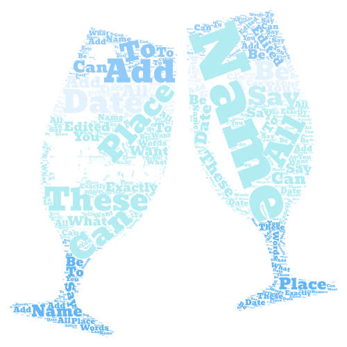 Valentines champagne glasses Anniversary Personalised Name / word Art Download and print at home