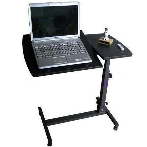 Bedside Laptop Computer Tablet Table Desk Stand Adjustable Tray