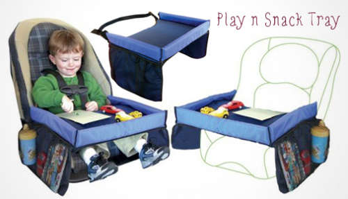 ON THE GO WATERPROOF PLAY N' SNACK CAR SEAT TRAY