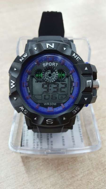 DIGITAL SPORTS WATCH - BLUE