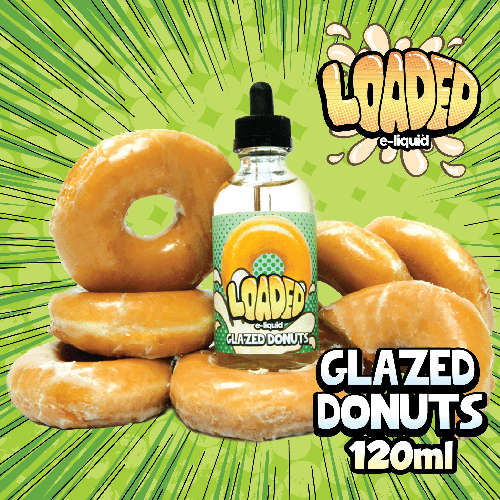 LOADED E-LIQUID VAPE JUICE / 3 BOTTLES 120ML VALUE PACK