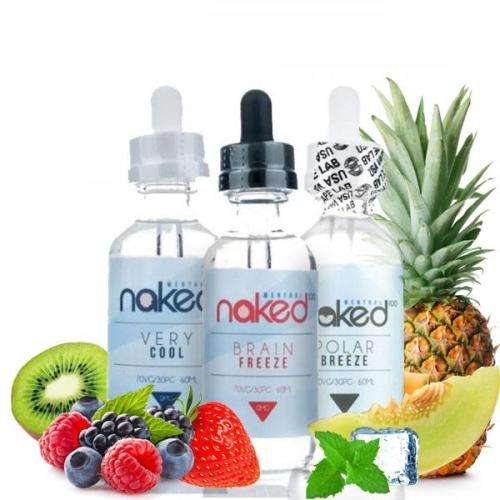 NAKED 100 E-LIQUIDS / 12 BOTTLE 60ML 3MG VAPE BUNDLE