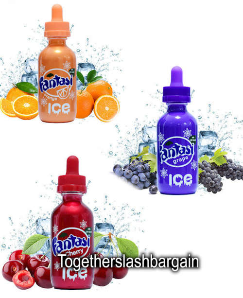 Fantasi Ice vape juice e-liquid - 3 * 60ml 3mg bottles bundle deal