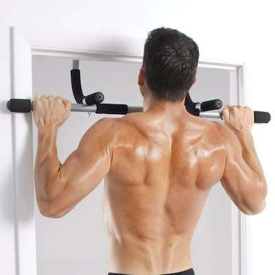 Iron gym total upper body workout bar