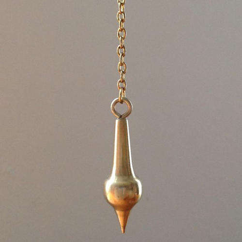 Brass Pendulum, Chakra, Reiki, Crystal Healing, Dowsing