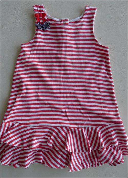 Gymboree Girl 3-4yrs yarn dyed stripe shift dress - EXCELLENT used condition !