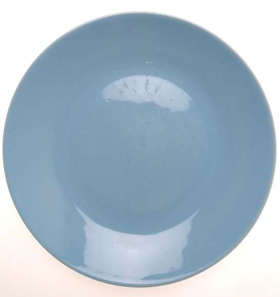 Continental China Vitreous collectable retro dinner plate blue EXCELLENT condition