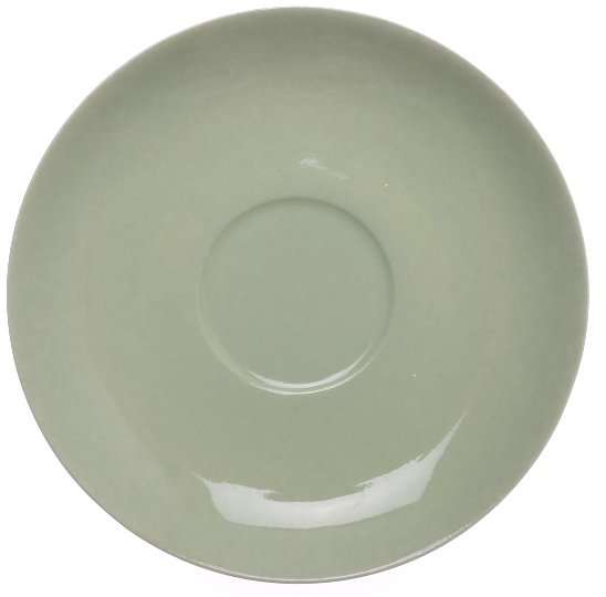Continental China Vitreous collectable spare saucer retro green EXCELLENT condition