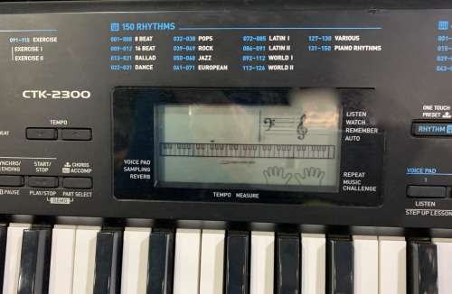Casio CTK-2300 keyboard 61 Key