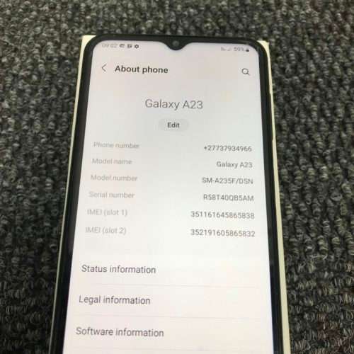 Samsung A23 - Pre Owned - dual sim