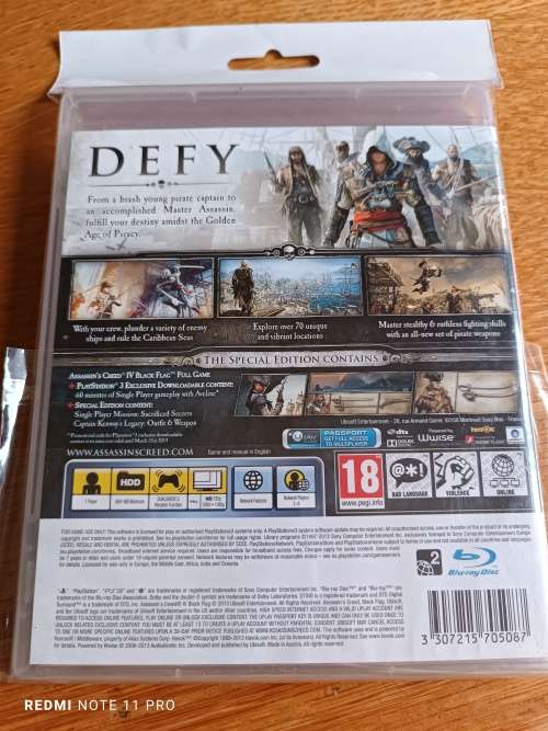 Ps3 Assassin's Creed Black Flag