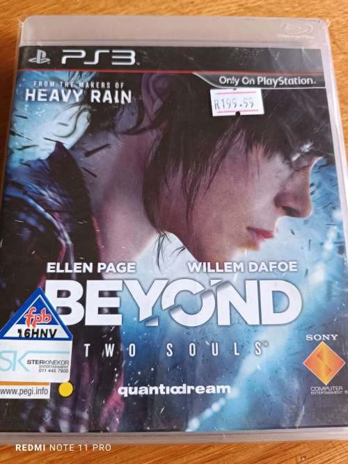 Ps3 Ellen Page Willem Dafoe Beyond Two Souls
