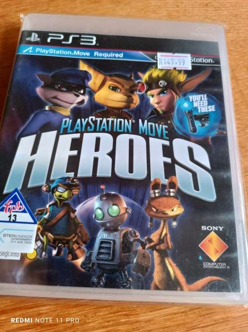 Ps3 Playstation Move Heroes